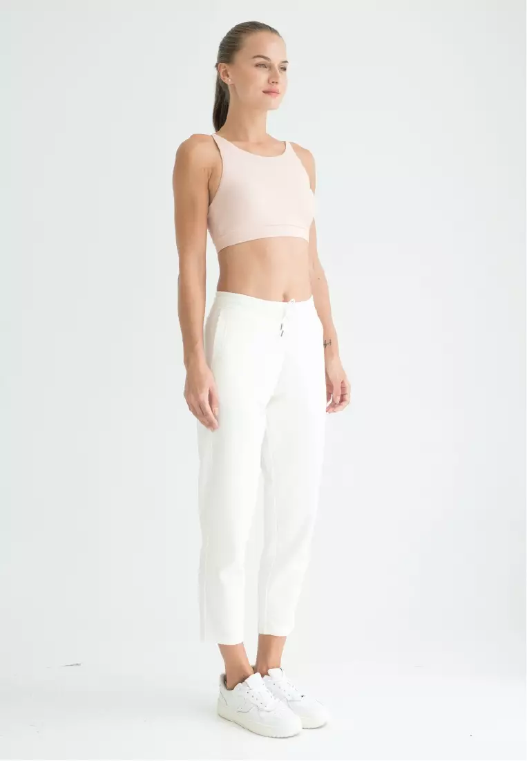 Dixie Track Pants - Blanc