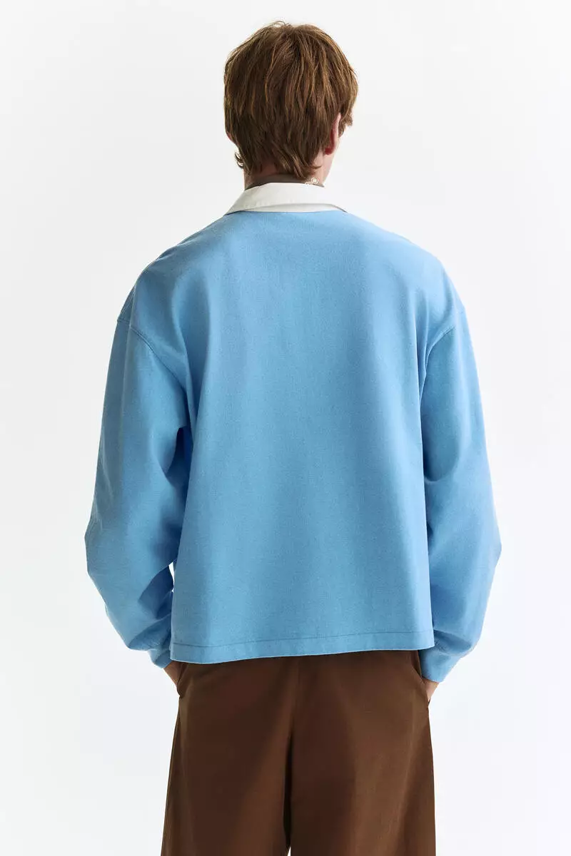 Loose Fit Cotton polo shirt