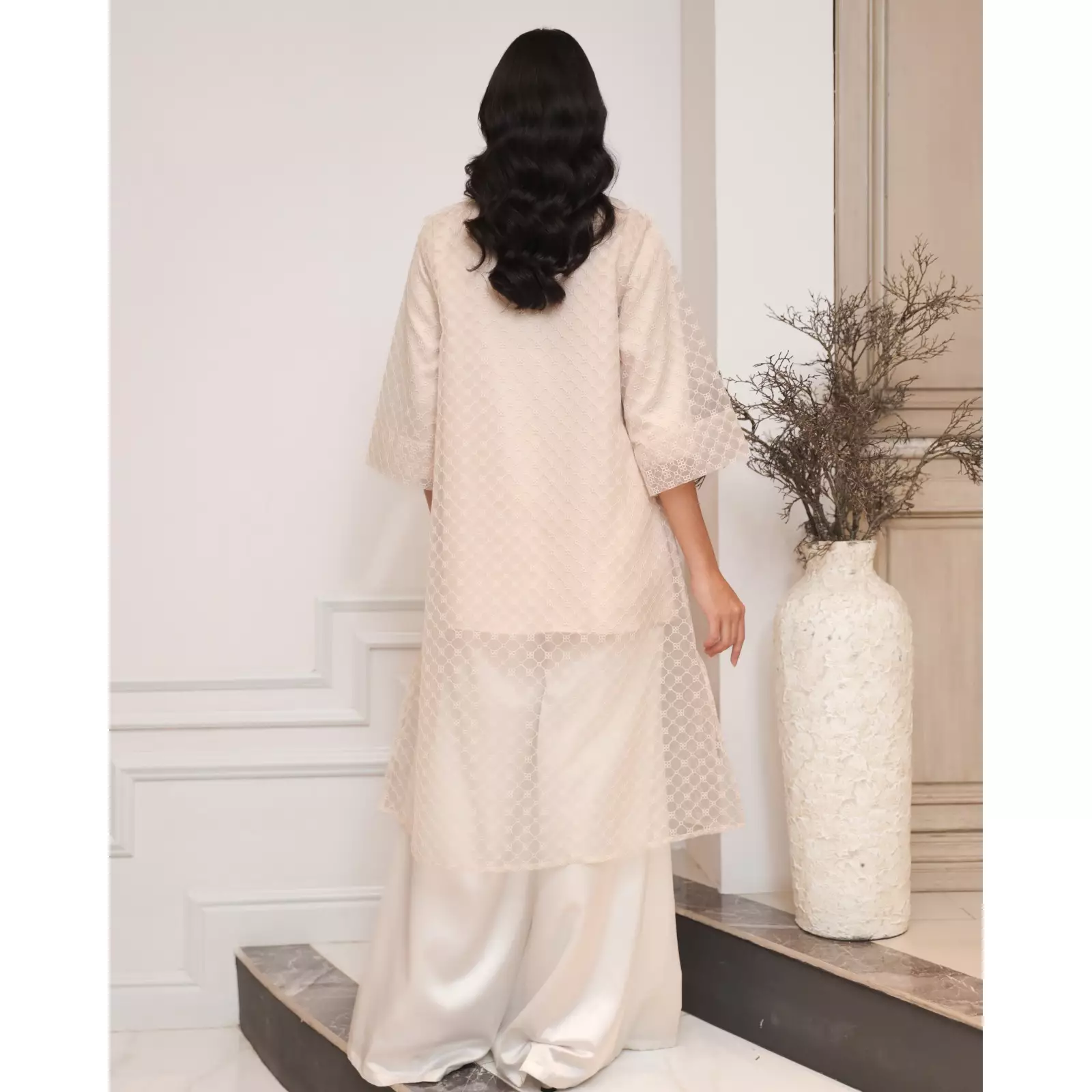 Geulis.id RAZIQA OUTER - Beige