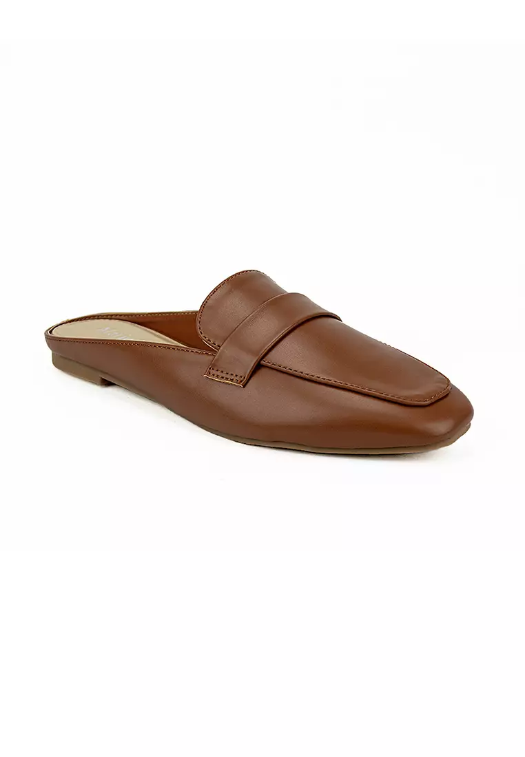 Discount on Mario D' Boro Runway  shoes - SKU: Mario D' Boro Women Mules Lv 014 Brown