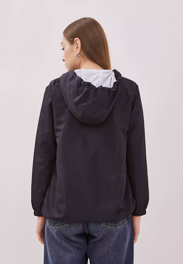 DUST Jaket Parasut Arla Dark Blue (D.56181)