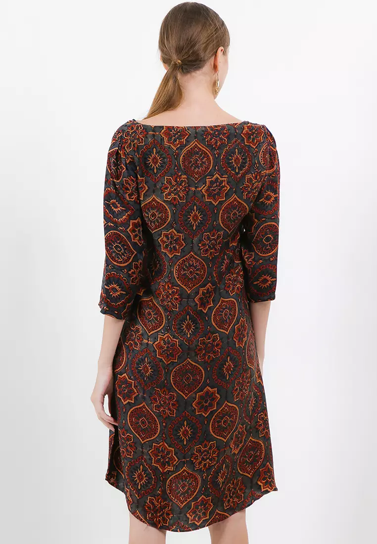 Chanira Valerie Dress-Grey Multi