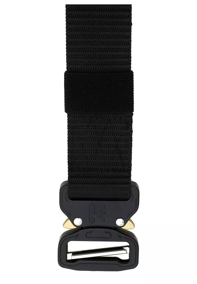 Jhoseph Tali Ikat Pinggang Pria Army Military Tactical 125cm Fast Unlocking Buckle Material Canvas ORIGINAL - Black