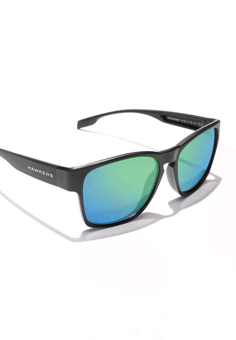 Core Raw - Polarized Black Emerald Sunglasses for Men and Women, Unisex. Official Product designed and Made in Spain
