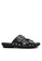 Twenty Eight Shoes black Embossed Cowhide Flip Flops VMS1018 77A8ESH80CBA61GS_1