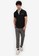 ZALORA BASICS black Pipe Pocket Short Sleeve Shirt 91001AA608CD9BGS_4