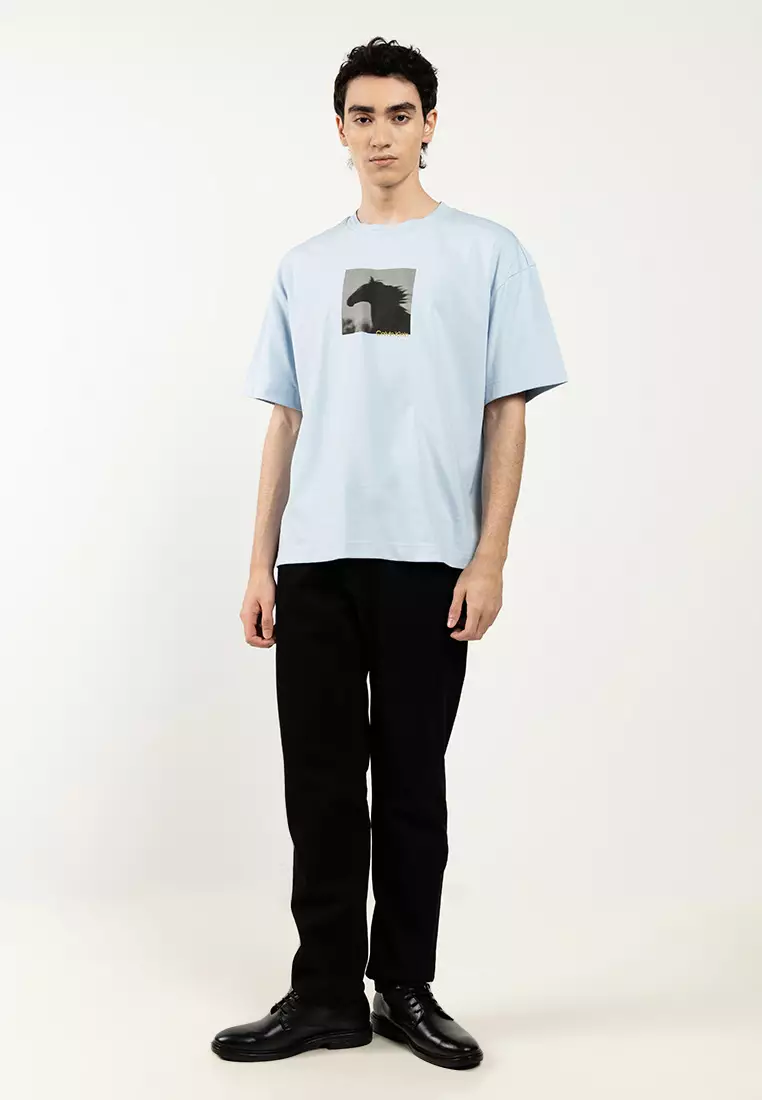 Lunar New Year Heavy Weight Jersey Graphic Tee - Calvin Klein Sport