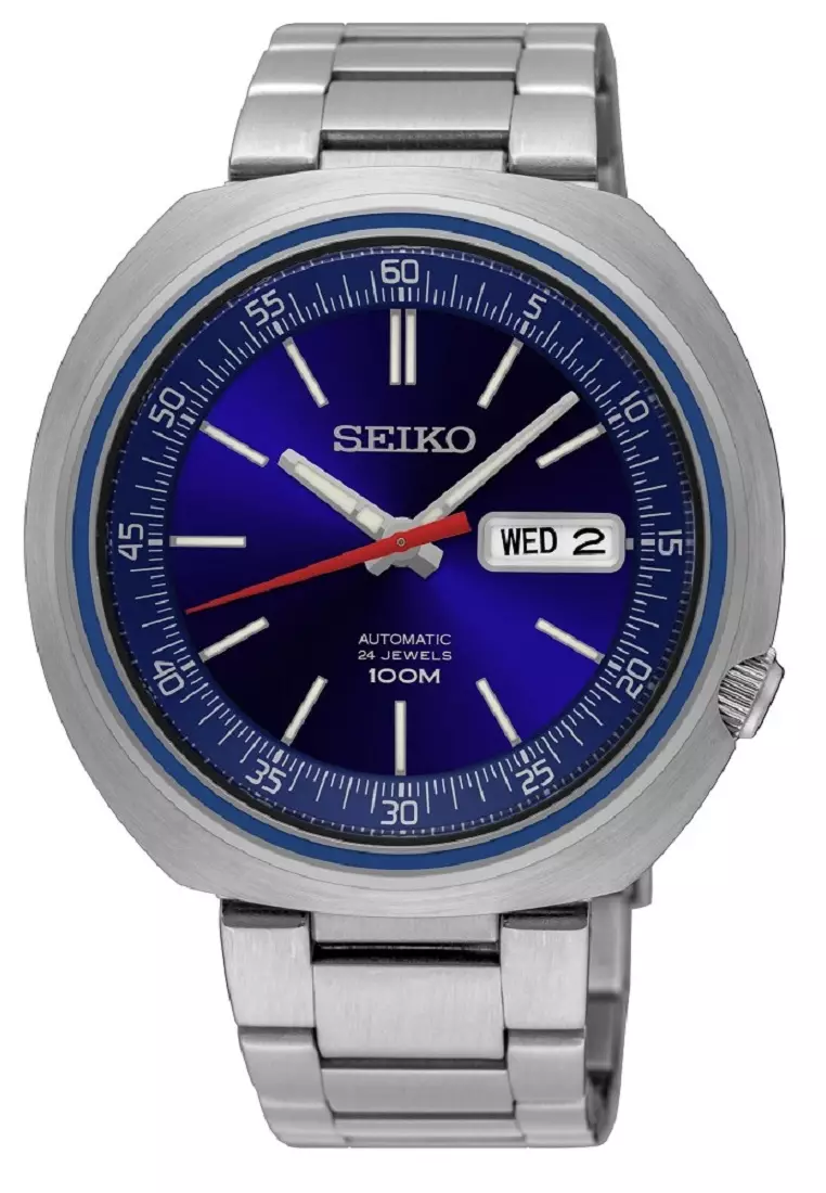 Jual Seiko Seiko Recraft SRPC09K1 Stainless Steel Silver Blue