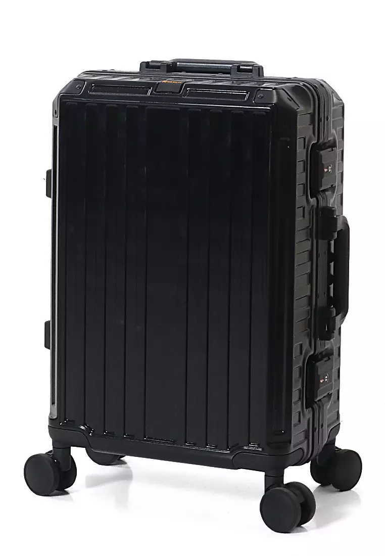 Belinda Koper Hardcase Size 20 Inch Suitcase Unisex TSA Lock Material Polycarbonate ORIGINAL - Black