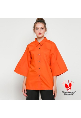 ATS The Label Ezra Top - Pumpkin
