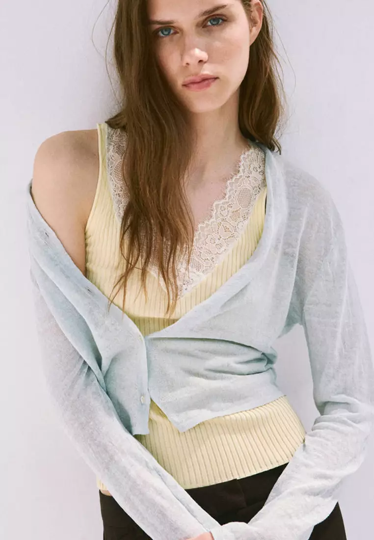 Lace Lyocell Top