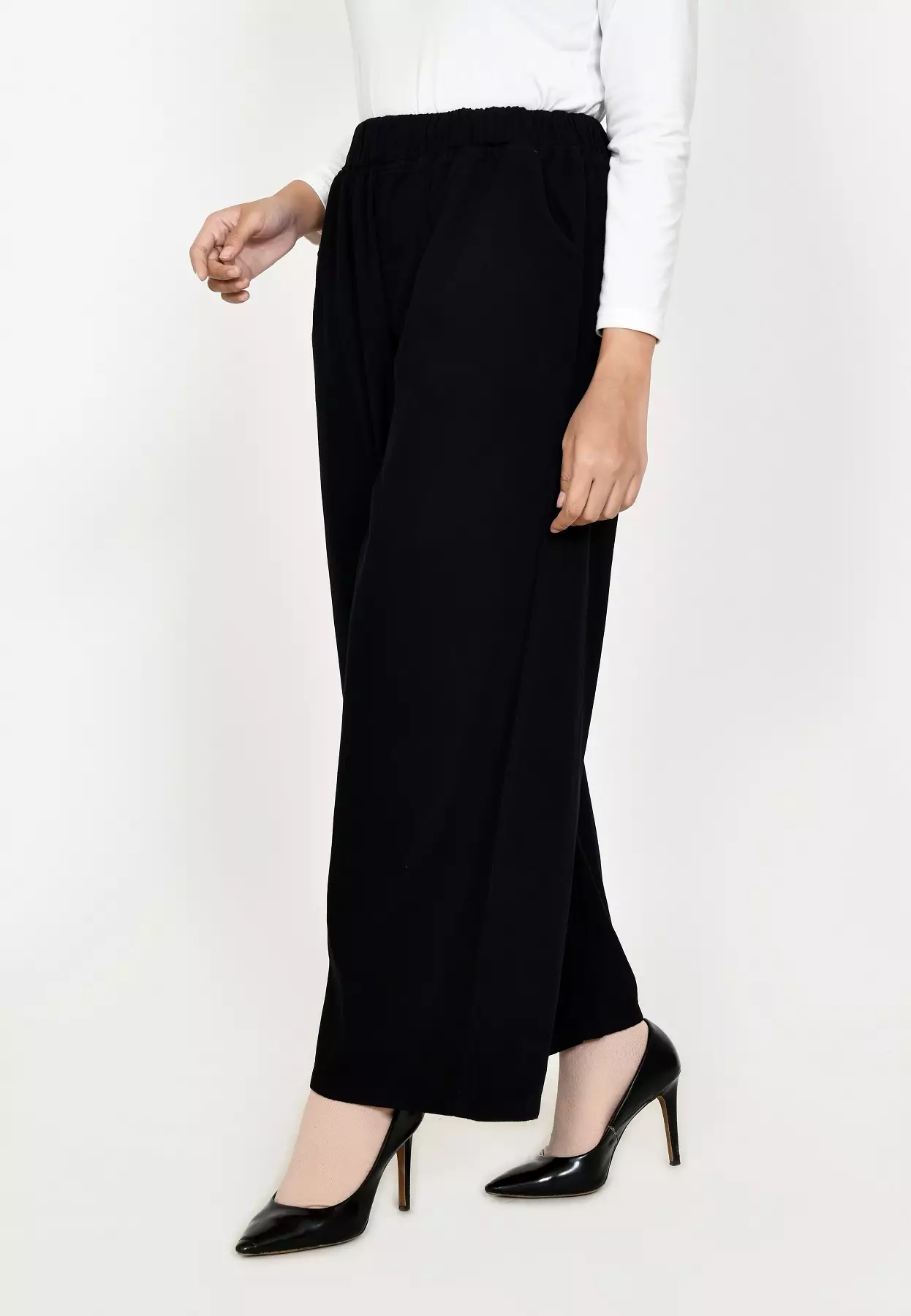 Pallazo Kelly [Panjang 102 cm - Hitam]