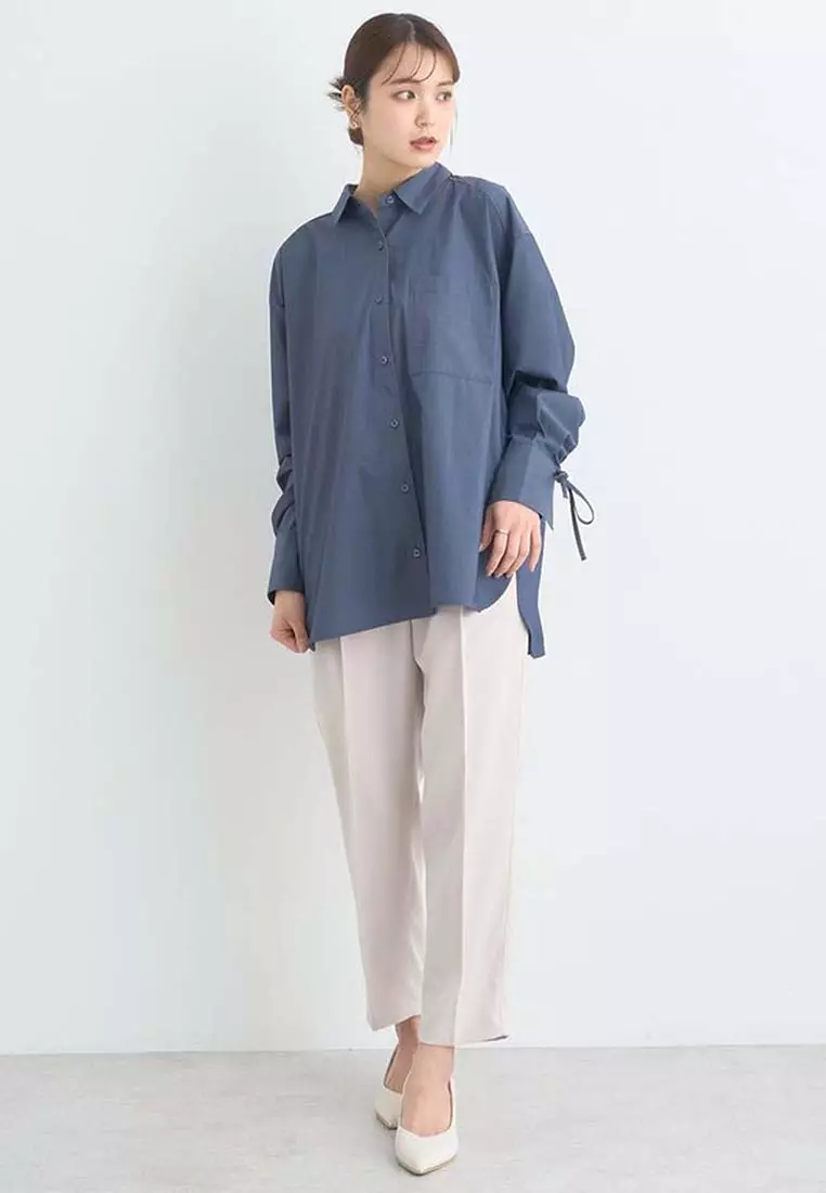 Earth Music  & Ecology - Riko Back Drawstring Shirt