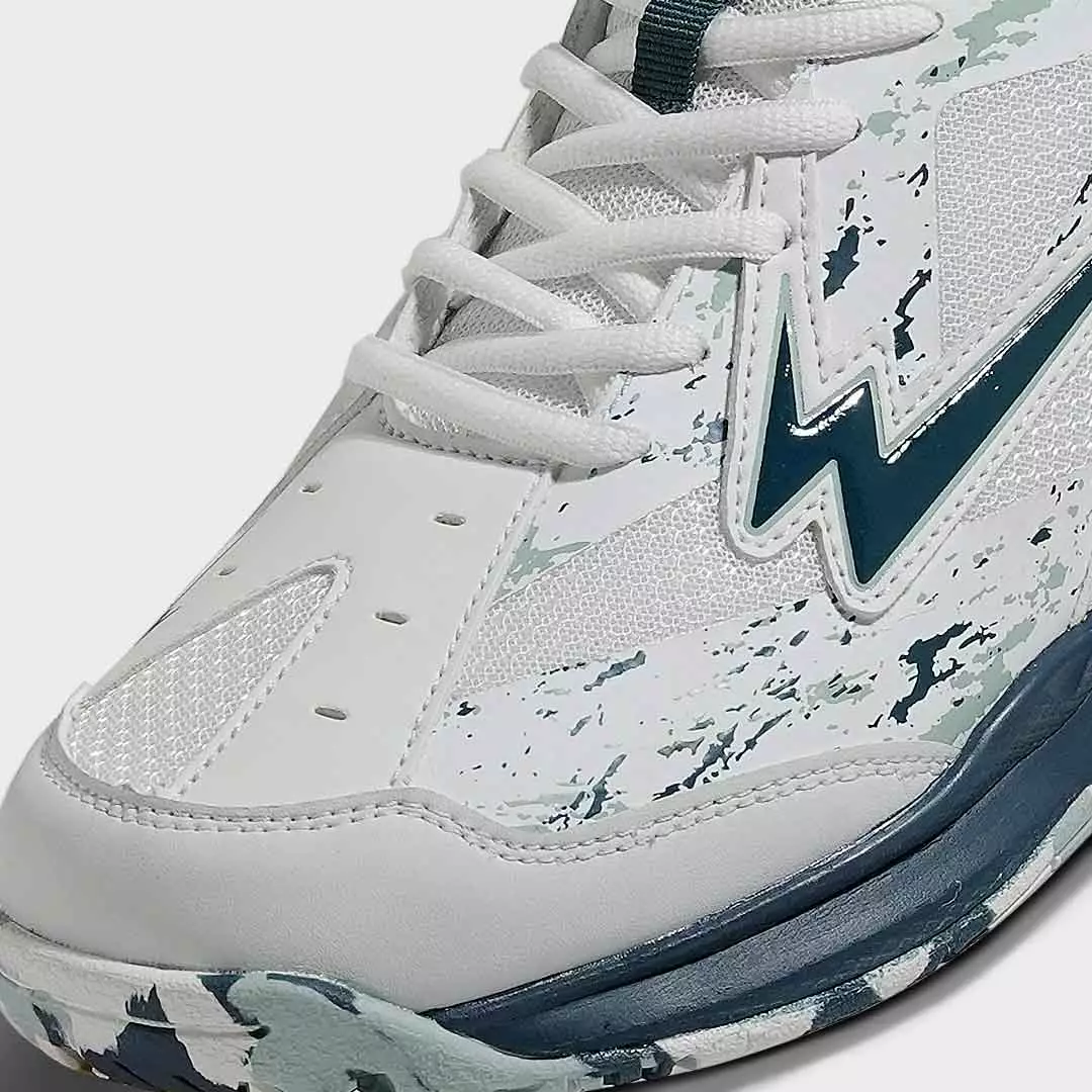 Eagle Sepatu Badminton Shard - PUTIH/BIRU TUA