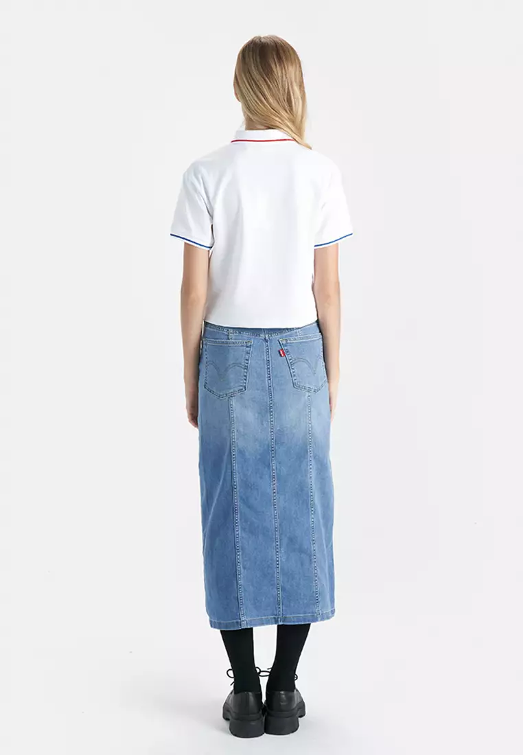 Levi's Levi's® Women's OVERLAP MIDI SKIRT 2025 Buy Levi's Online