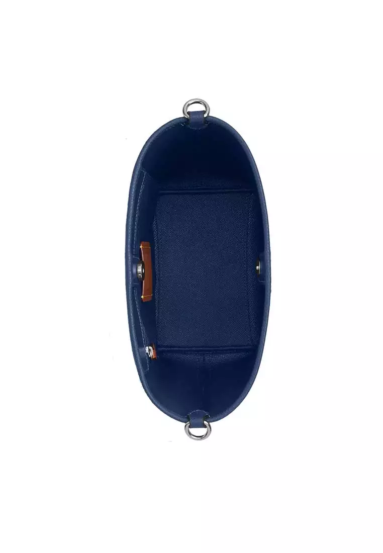City Bucket Bag In Colorblock Light Blue/Deep Blue CBA54