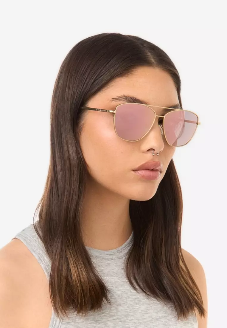 HAWKERS Rose Gold LAX Sunglasses for Men and Women. UV400 Protection. Official Product Designed in Spain