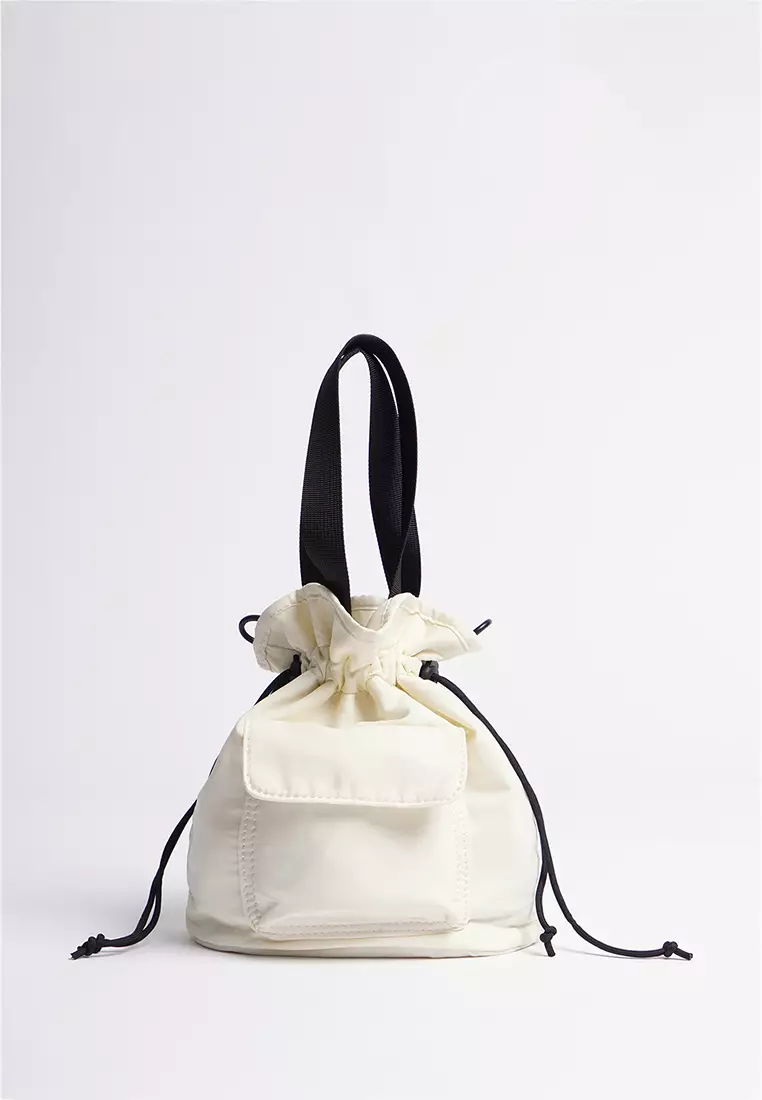 Mango nylon sales bucket bag