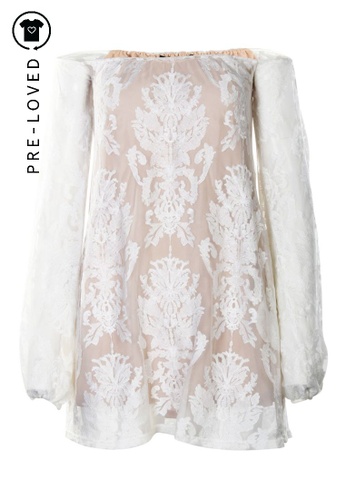 Buy For Love Lemons Pre Loved For Love Lemons Cold Shoulder Lace Dress 2020 Online Zalora Singapore