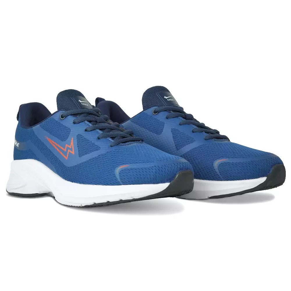 Eagle Sepatu Sneakers Lifestyle Lord - BIRU/PUTIH