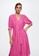 Mango pink Bow Midi Dress A07ADAAA10F7A4GS_4