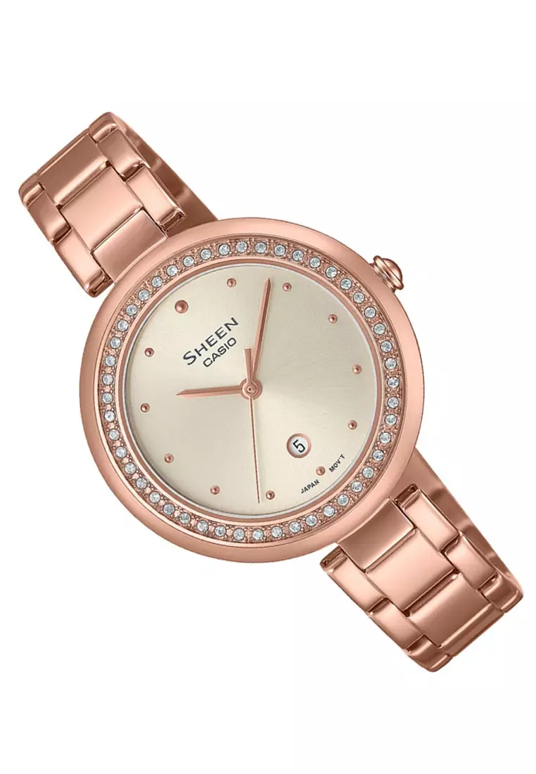 Sheen Analog Watch SHE-4556PG-7A