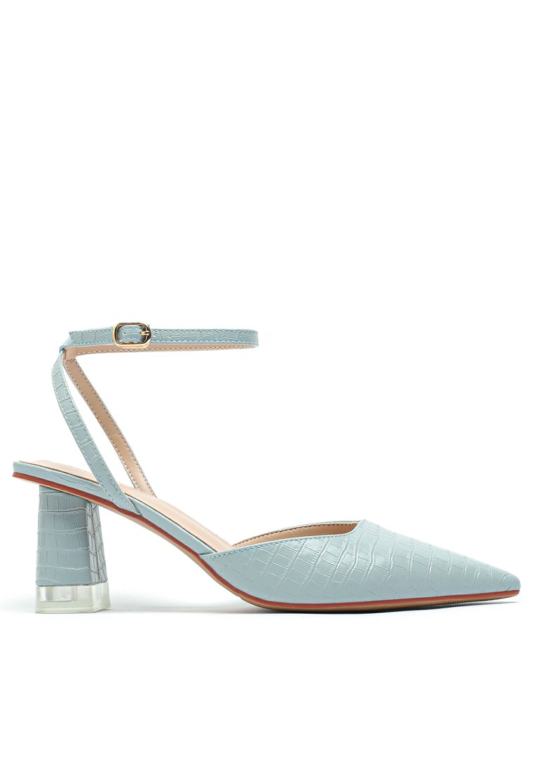 Synthetic Leather Strap High Heel 1669-2