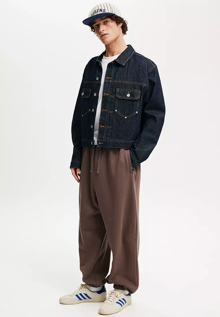 Super Baggy Cuffed Track Pants