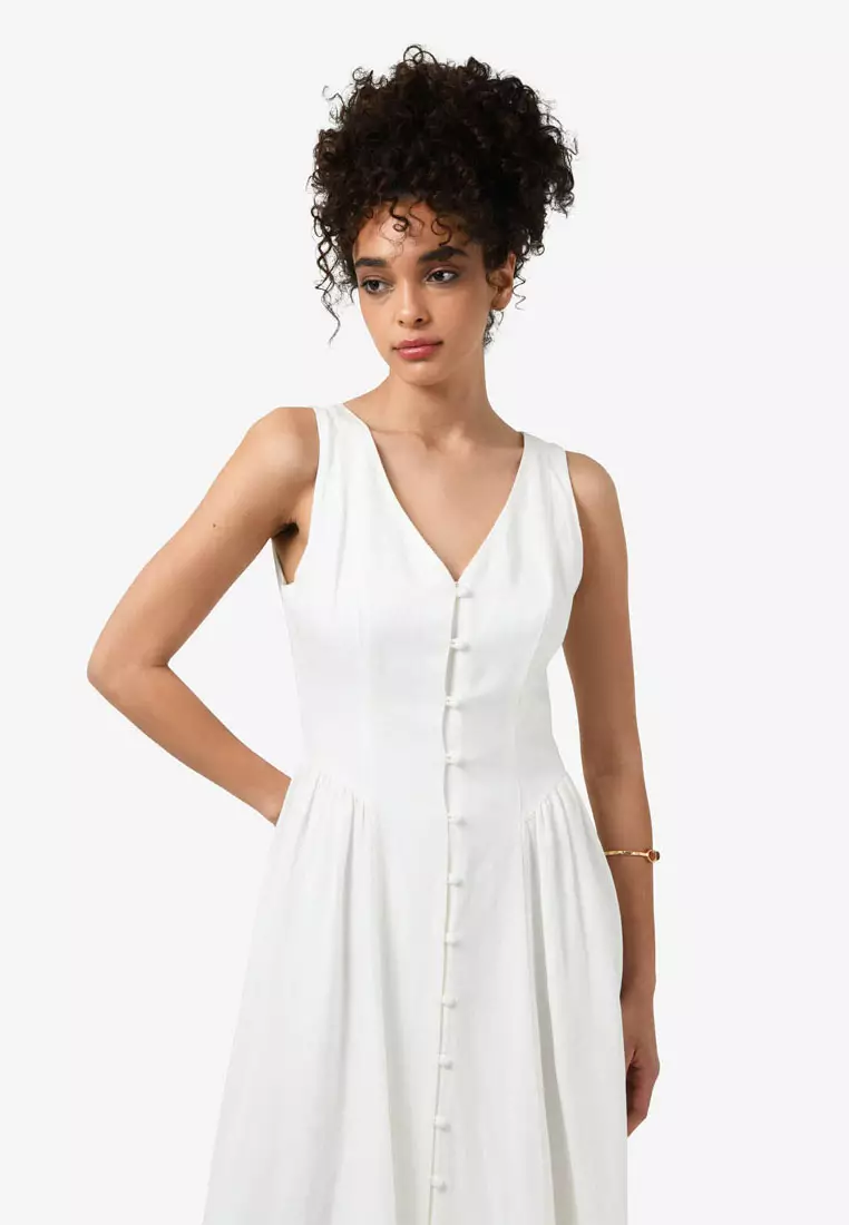 Kendal Linen Blend Dress