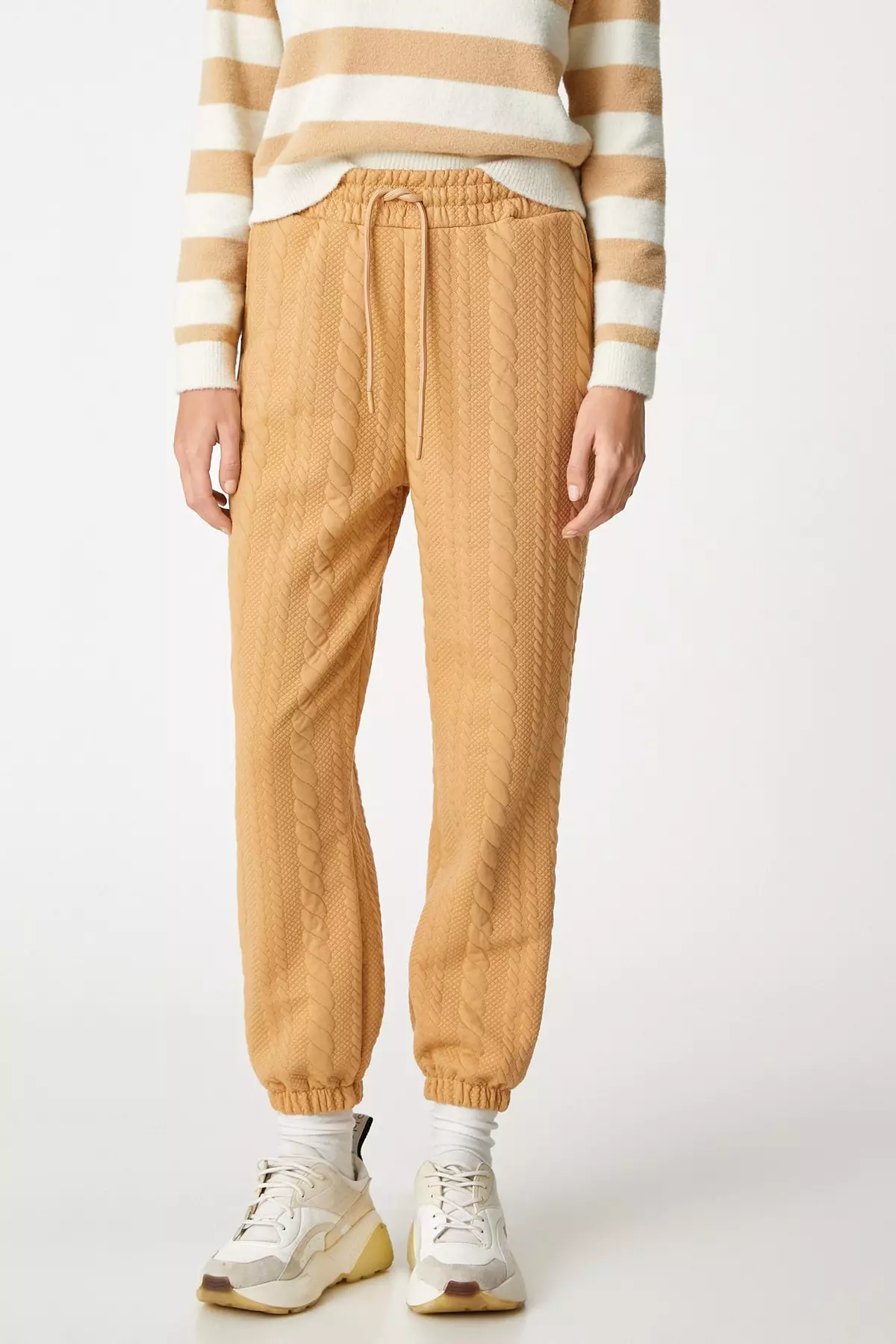 Patterned jogger pants online