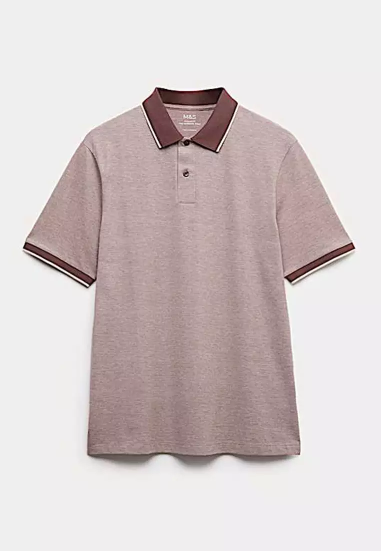 Ultimate Tipped Pique Polo Shirt