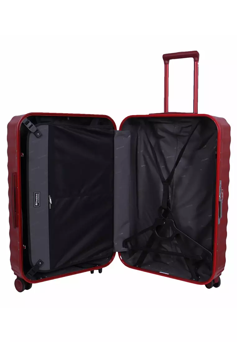President Trolley Case 5305 - 26 inch - Earth Red