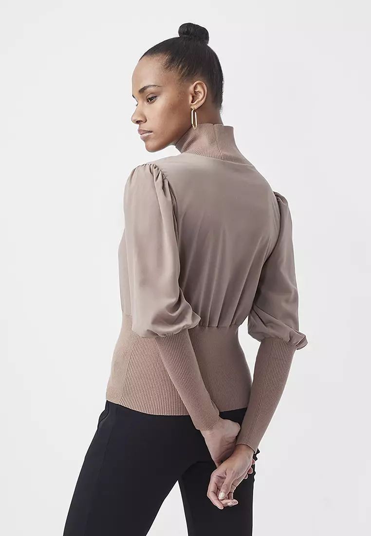 Buy French Connection Krista Knits High Neck Jumper 2023 Online | ZALORA  Philippines
