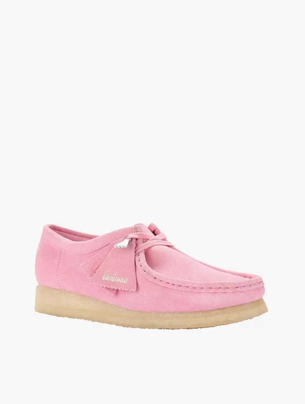 Clarks Wallabee. Candy Pink