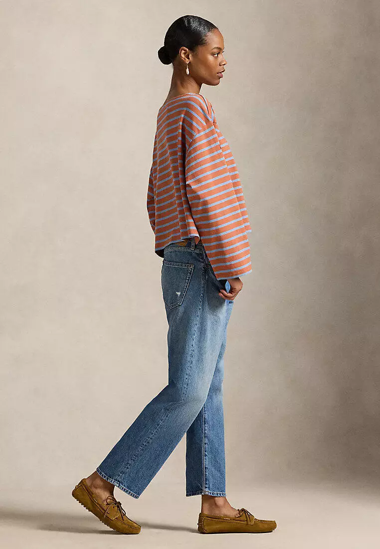 Striped Boatneck Mariner Tee