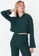 Trendyol green Knitted Crop Pyjama Set 979EFAA1A3CD9FGS_3