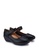 Louis Cuppers 黑色 Faux Leather Mary Wedges 56BDDSHED485C6GS_2
