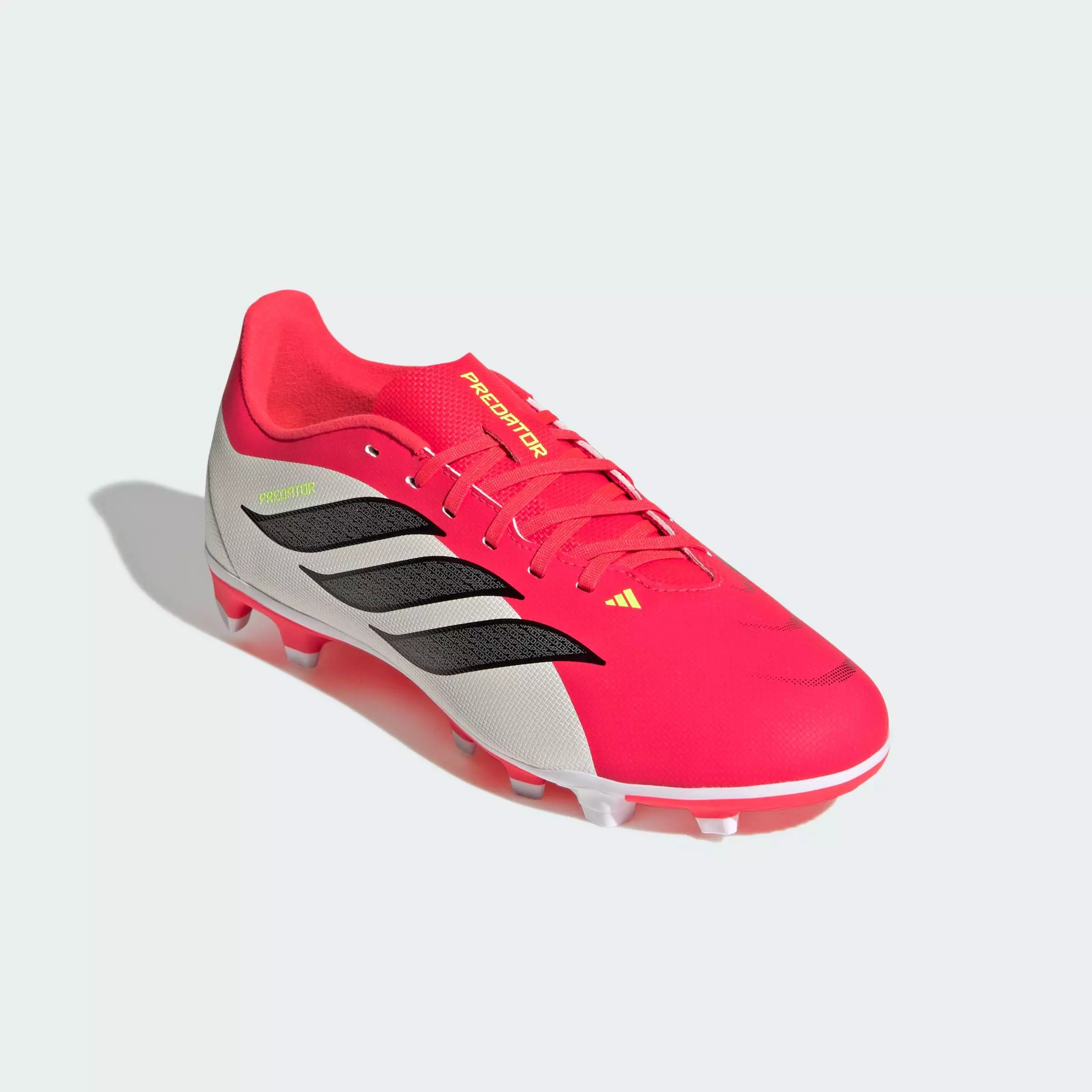 Football Predator Club Firm Ground / Multi Ground Football Boots Kids Unisex Red JS0370
