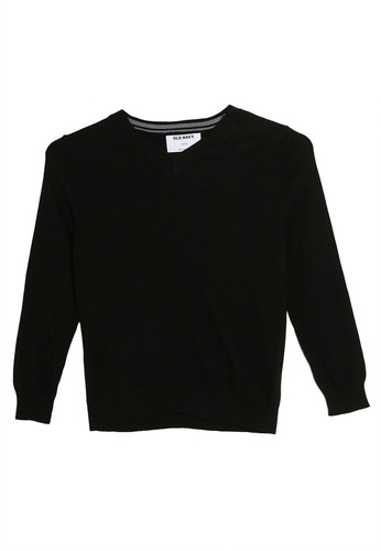 Old Navy black Uniform V-Neck Sweater 11152KA3775F2EGS_1