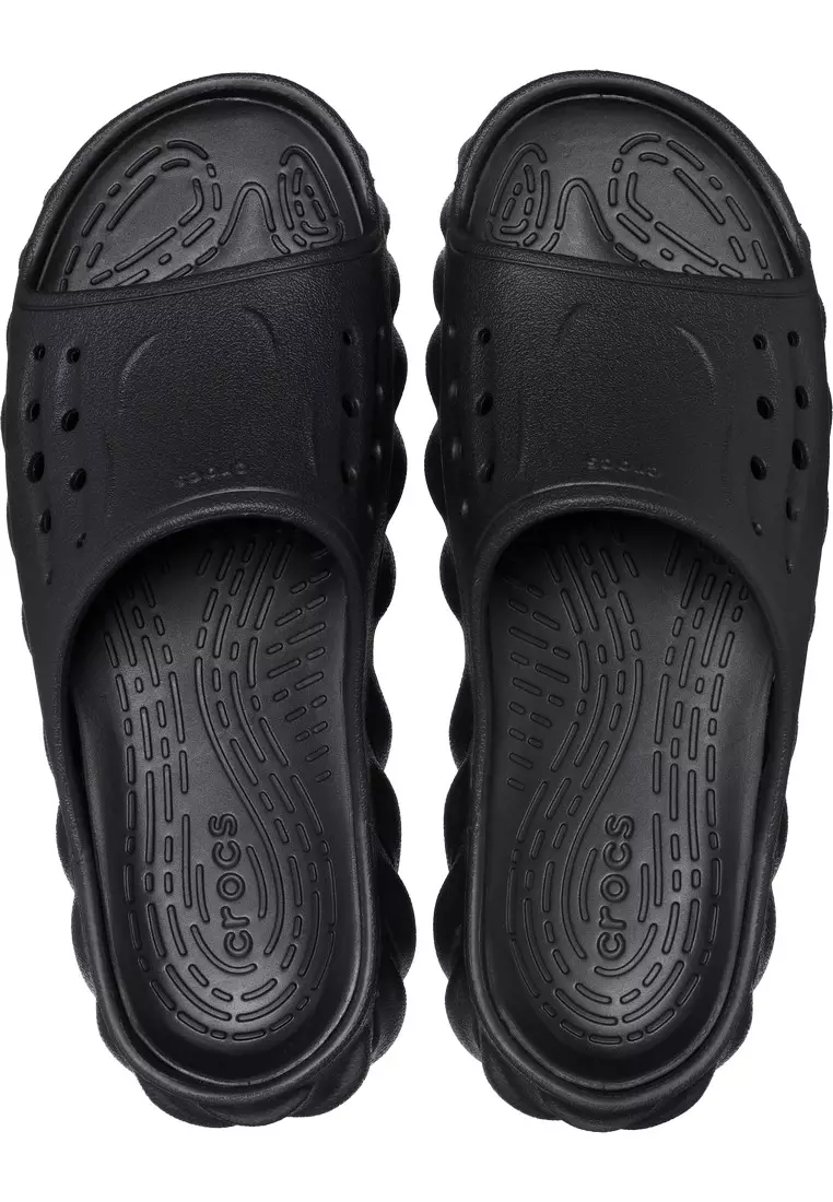 CROCS - 男女皆宜 ECHO SLIDE - 黑色