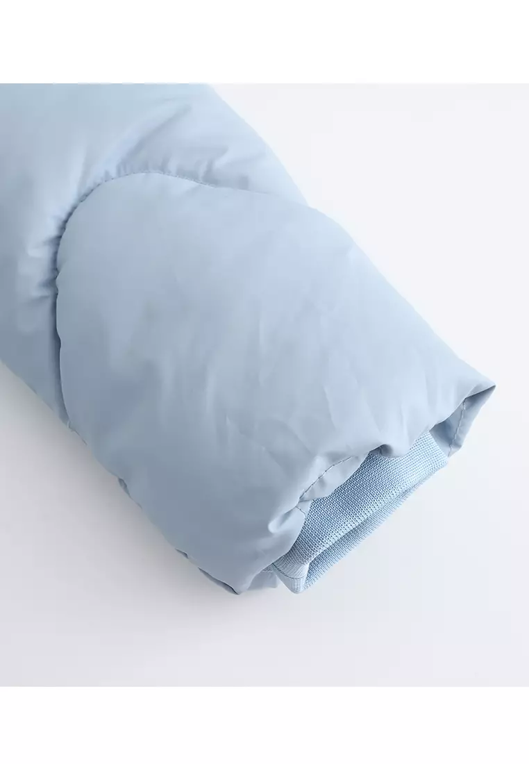 Detachable Faux Fur Collar Hooded Coat AD82303