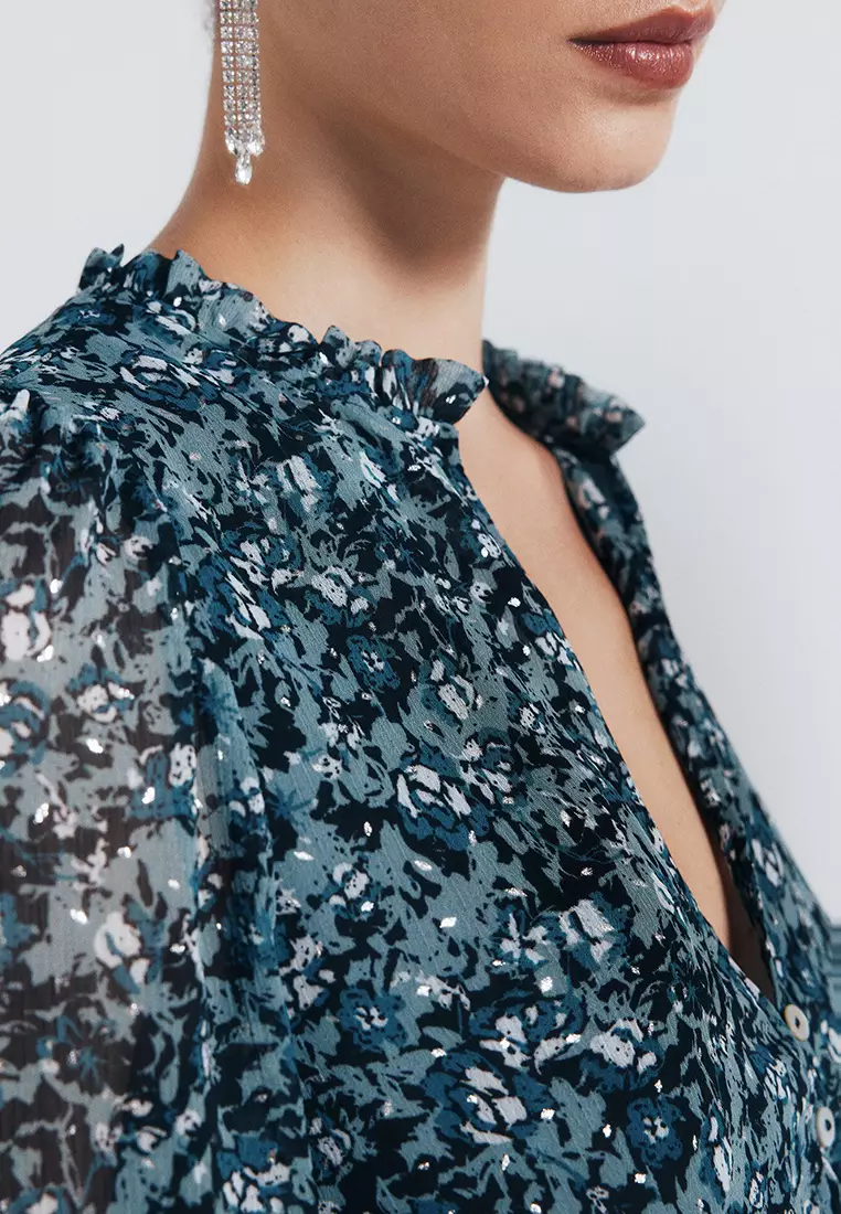 Buy Springfield Short Smock Chiffon Dress 2026 Online | ZALORA Philippines