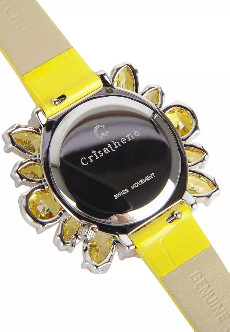 Snow Fashion Watch in Yellow for Women