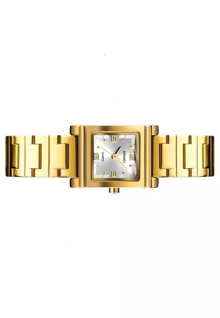 Jam Tangan Fashion Wanita Waterproof 30m Strap Tali Material Stainless Steel RW17 ORIGINAL