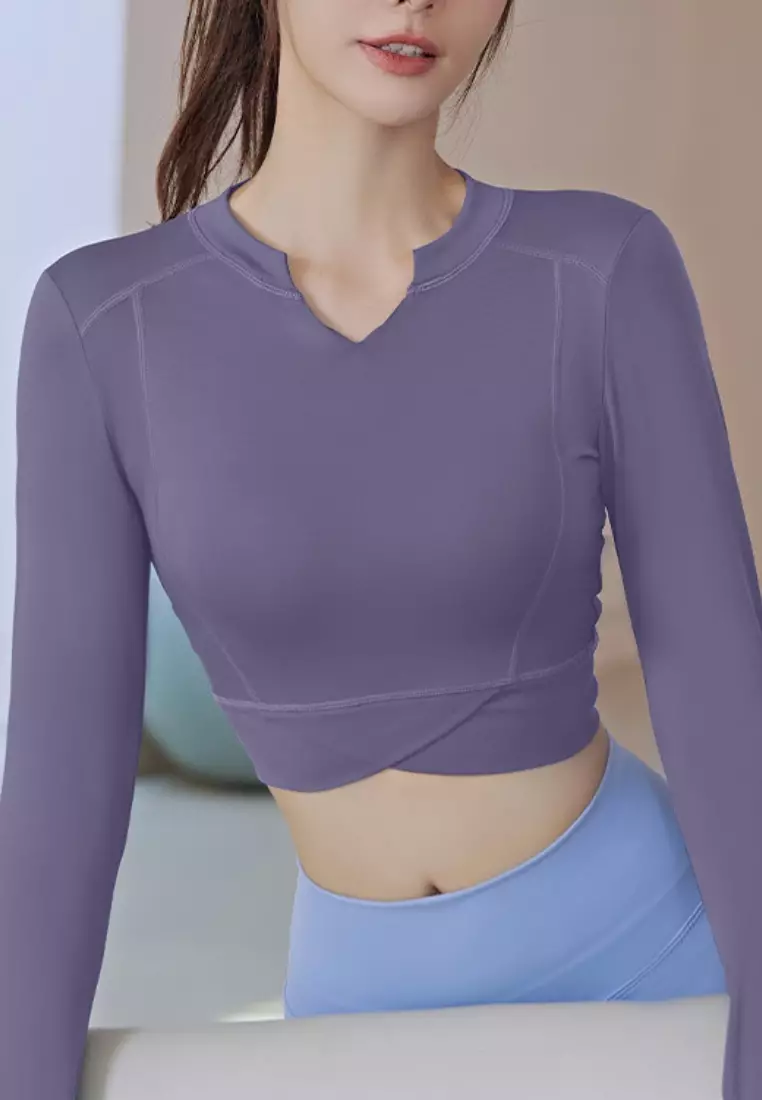 Crop top online sportshirt