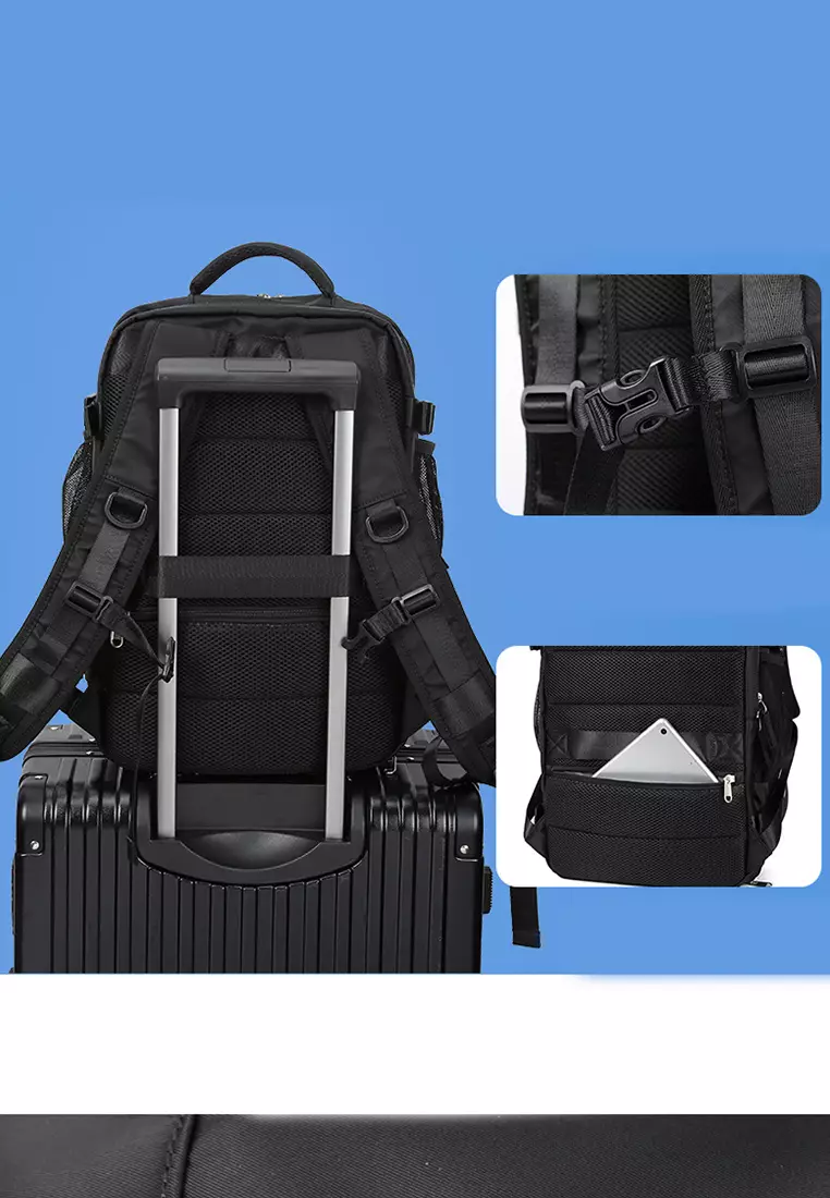 Buy AOKING Waterproof Travel Business Backpack With Shoes Compartment ...