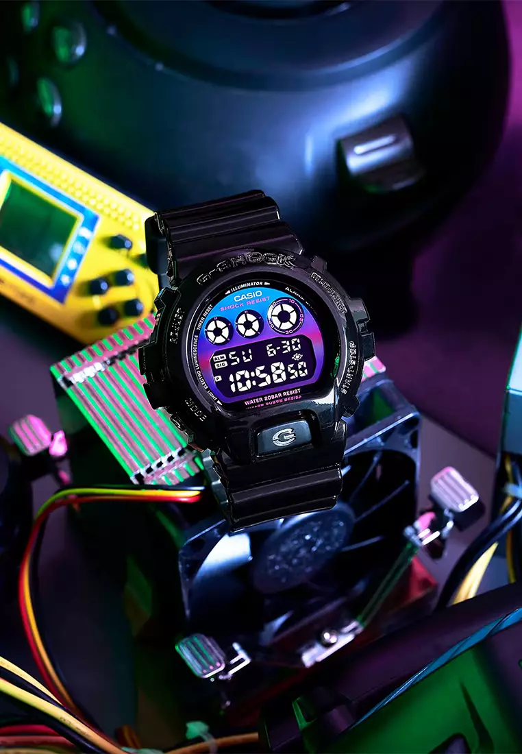 G-Shock Digital - Jam Tangan Pria - Black - DW-6900RGB-1
