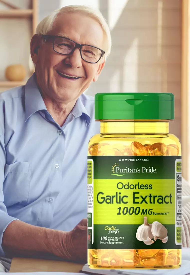 Buy Puritan's Pride Philippines Garlic Odorless 1000 mg 100 softgels ...