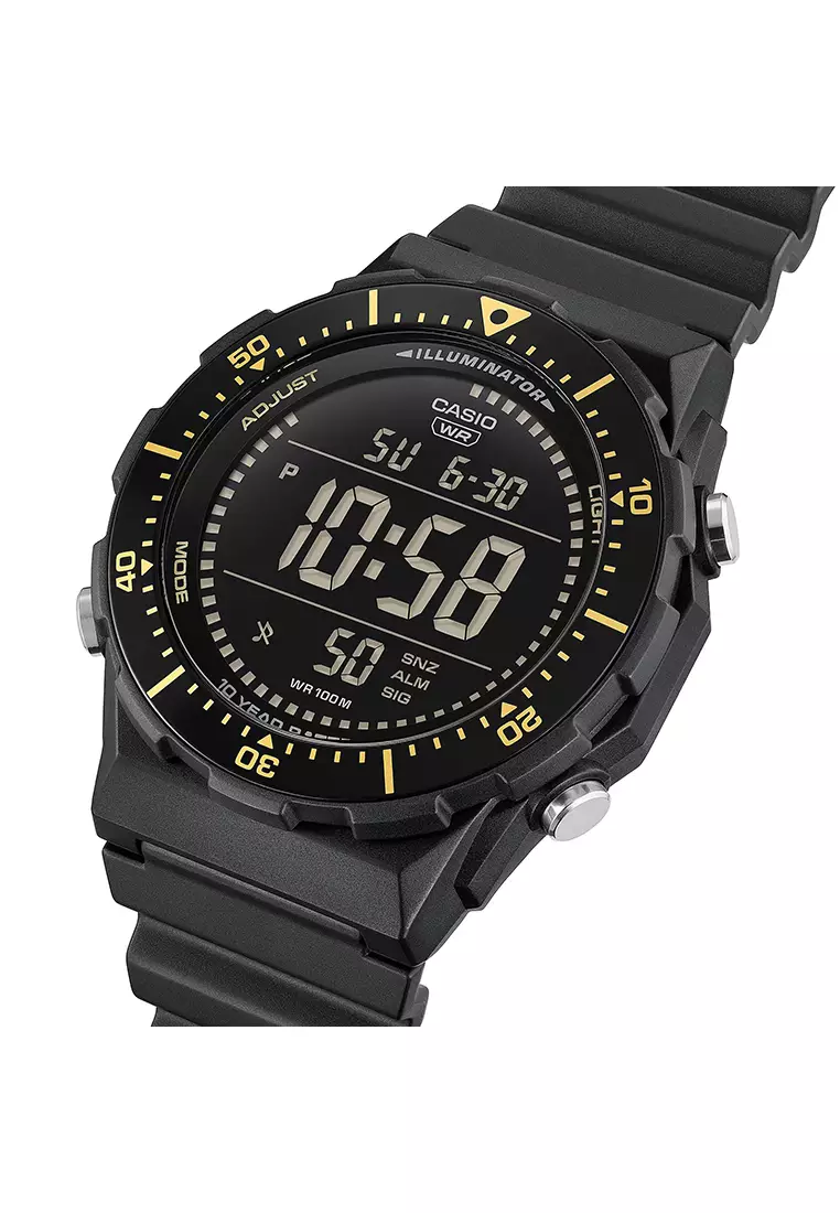 AE-1700H-1BV Unisex Digital Watch Black Resin Band