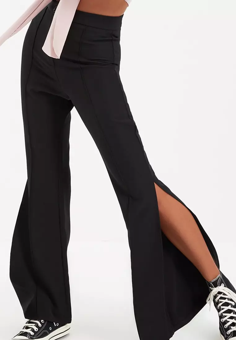 Trendyol Slit Trousers 2024 | Buy Trendyol Online | ZALORA Hong Kong